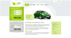 Desktop Screenshot of cocdata.eu